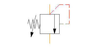 RS220-TBD160 Port relief valve